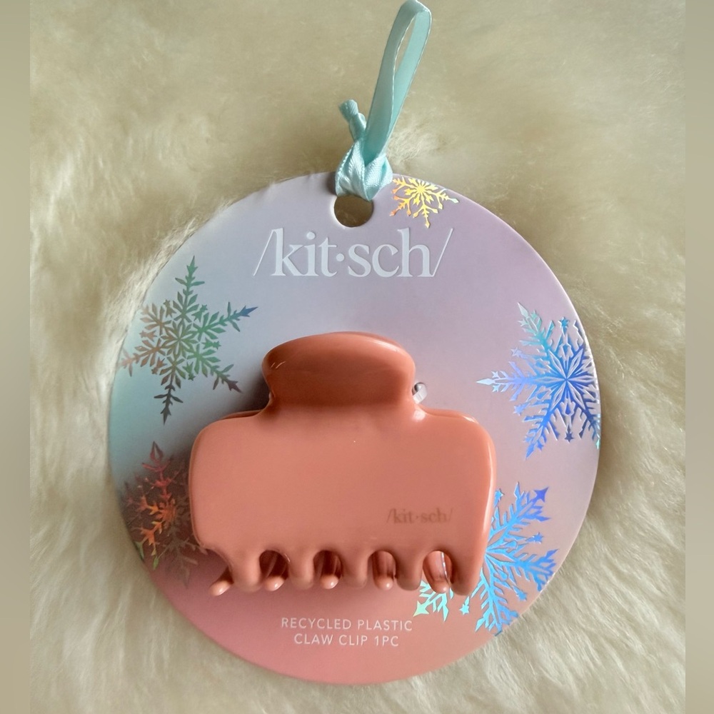 Kitsch Plastic Claw Clip - Pink